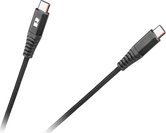 Picture of Kabel USB Rebel Comp USB-B - USB-C 1 m Czarny (LEC-RB-6003-100-B)