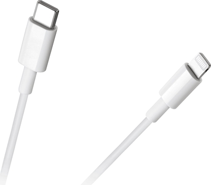 Attēls no Kabel USB Rebel Comp USB-C - Lightning 1 m Biay (LEC-RB-6009-100-W)