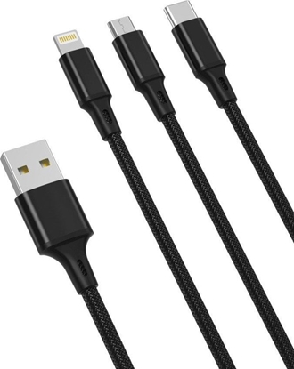 Picture of Kabel USB XO USB-C - USB-C 1.2 m Czarny (NB173)