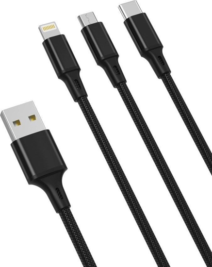 Picture of Kabel USB XO USB-C - USB-C 1.2 m Czarny (NB173)
