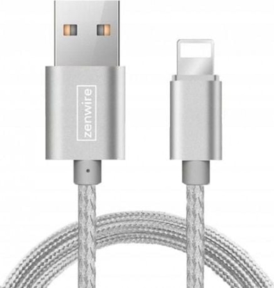 Picture of Kabel USB Zenwire USB-A - 1.5 m Srebrny (101066652)