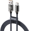 Attēls no Kabel USB voltage USB-A - USB-C 2 m Czarny (VEKC66AC200BK)