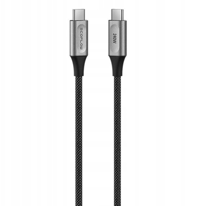 Picture of Kabel USB EcoFlow USB-C - USB-C 1.8 m Czarny (54822-0)