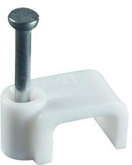 Picture of Kabeļklipsis sc-3x1L 25gb balts