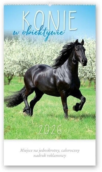Изображение Lucrum Kalendarz 2026 Konie w obiektywie