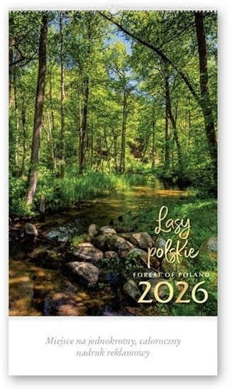 Изображение Lucrum Kalendarz 2026 Lasy polskie