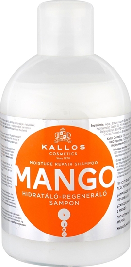 Изображение Kallos Moisture Repair Shampoo Mango 1000ml