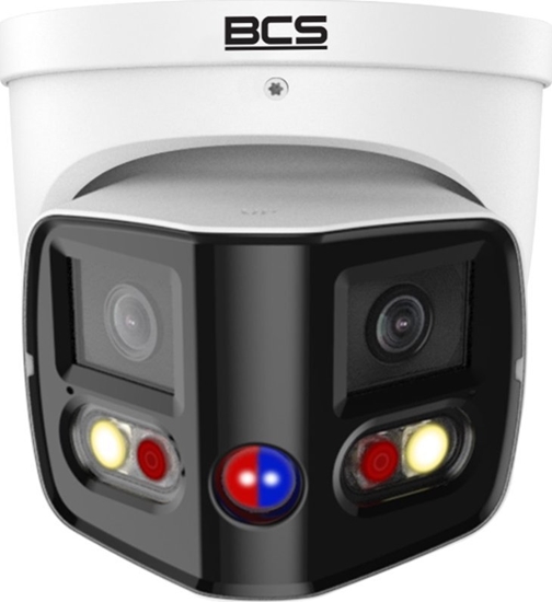Picture of Kamera IP kopuowa 8Mpx BCS-L-PEIP2X4FCR2L2-Ai1, NightColor, ADC, IR 25m, funkcje inteligentne