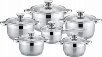 Picture of Kamille GARNKI ZESTAW KOMPLET GARNKÓW GAZ INDUKCJA OFENBACH