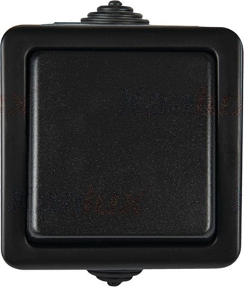 Изображение Kanlux cznik jednobiegunowy czarny Kanlux TEKNO 27351