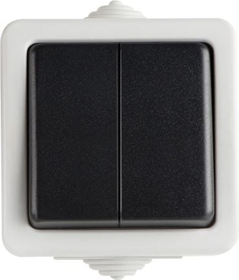 Изображение Kanlux cznik wiecznikowy rubowy 10AX 250V czarny (25351)