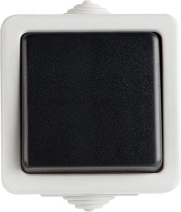 Picture of Kanlux cznik zwierny rubowy Tezno 10AX 250V czarny (25350)