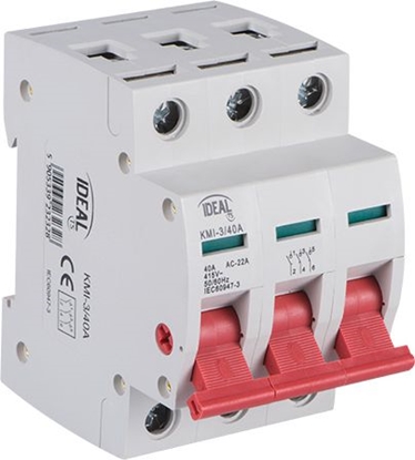 Изображение Kanlux Rozcznik moduowy 40A 3P KMI-3/40A (23232)