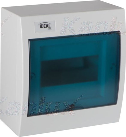 Изображение Kanlux Rozdzielnica natynkowa z szyn DIN 6 moduów IP30 IK07 KDB-S06T 23610