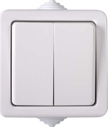 Изображение Kanlux TEKNO cznik wiecznikowy 250V biay IP54 33495