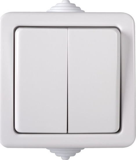 Изображение Kanlux TEKNO cznik wiecznikowy 250V biay IP54 33495