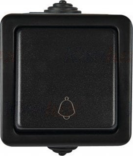 Изображение Kanlux TEKNO cznik zwierny 250V czarny IP54 27353