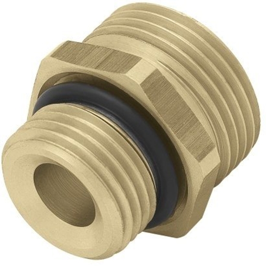Picture of KAN-therm Nypel do rozdzielacza z uszczelk typu O-Ring - G1/2"xG1/2" P10