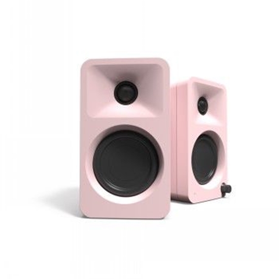 Picture of KANTO AUDIO 100W POWERED REFERENCE DESKTOP SPEAKERS WITH BLUETOOTH - PINK, PAIR (INCLUDES TYPE C POWER CORD)