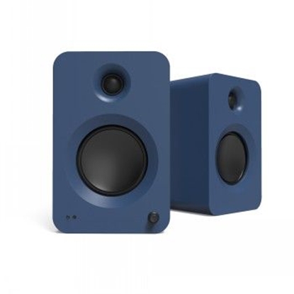 Attēls no KANTO AUDIO 200W POWERED BOOKSHELF SPEAKERS WITH HDMI ARC, USB-C, AND BLUETOOTH 5.3 - MATTE BLUE, PAIR (INCL. TYPE C POWER CORD)