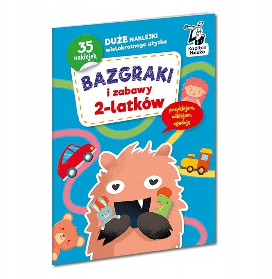 Picture of Kapitan Nauka . Bazgraki i zabawy 2-latków