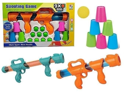 Attēls no Karabin na pieczki, z zestawem kubeczków...