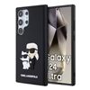 Picture of Karl Lagerfeld - Karl Lagerfeld 3D Rubber Karl and Choupette Case for Samsung Galaxy S24 Ultra Black