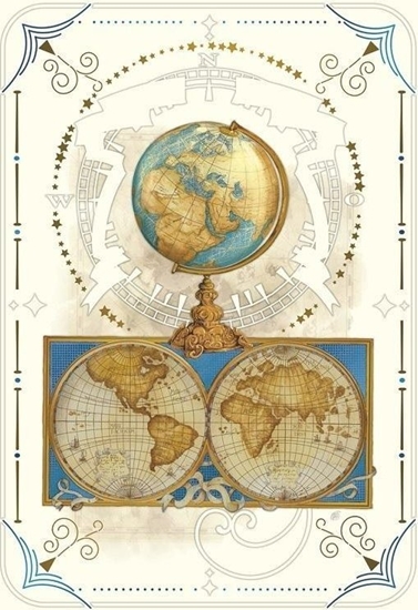 Изображение Karnet 12x18cm + koperta Globus