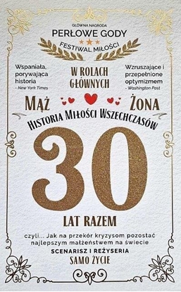 Picture of Karnet 30 rocznica lubu (perowa)