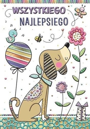 Изображение Karnet A5 Pies - wiosna