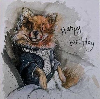 Picture of Karnet AC864 Urodziny Pies Molly