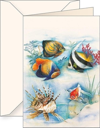 Picture of Karnet B6 + koperta 5588 Ryby