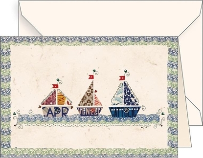 Picture of Karnet B6 + koperta 5923 ódki