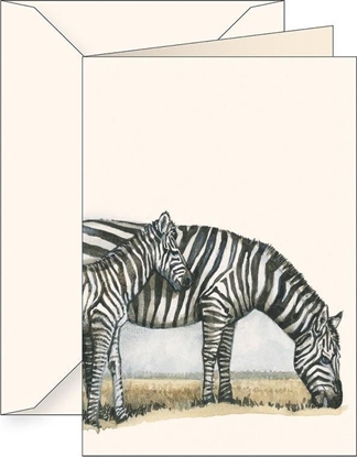 Picture of Karnet B6 + koperta 7505 Zebra