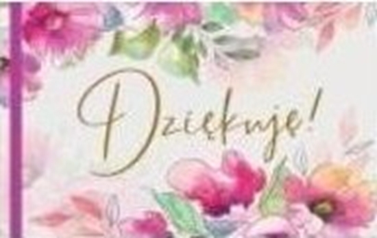 Picture of Karnet B6 Podzikowania