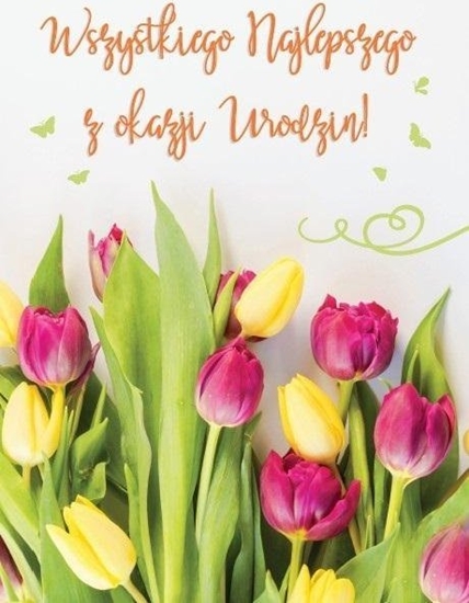 Picture of Karnet B6 Urodziny