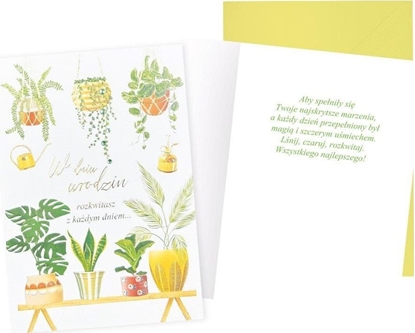 Изображение Karnet B6 Urodziny (kwiaty)