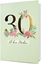 Picture of Karnet B6 Urodziny 30