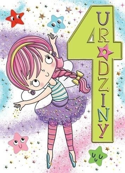 Изображение Karnet B6 Urodziny 4 - Tancerka