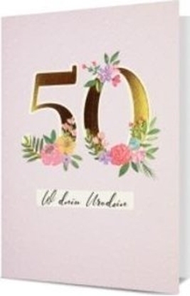 Picture of Karnet B6 Urodziny 50