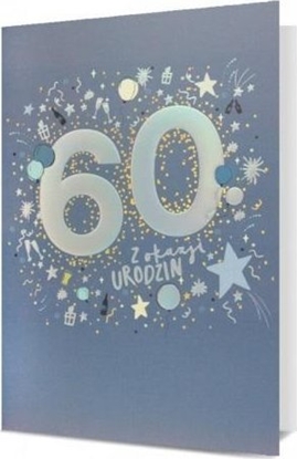 Picture of Karnet B6 Urodziny 60