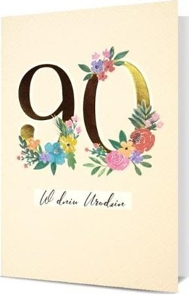 Picture of Karnet B6 Urodziny 90