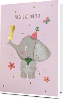 Picture of Karnet B6 Urodziny Roczek