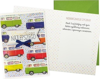 Изображение Karnet B6 Wszystkiego najlepszego (mski)