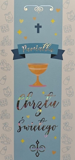 Picture of Karnet Chrzest chopiec