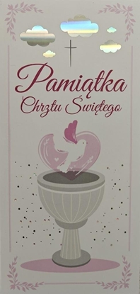 Picture of Karnet Chrzest dziewczynka