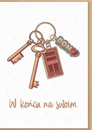 Изображение Karnet Gratulacje - W kocu na swoim