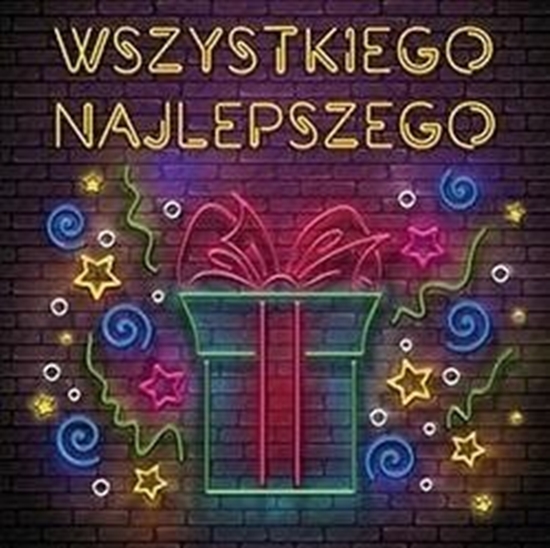 Picture of Karnet KW Prezent neon