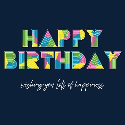 Picture of Karnet napis neon