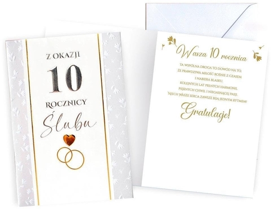 Изображение Karnet Rocznica lubu 10